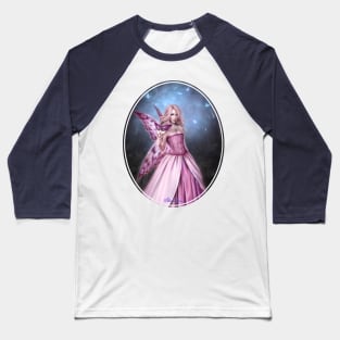 Titania Butterfly Fairy Queen Baseball T-Shirt